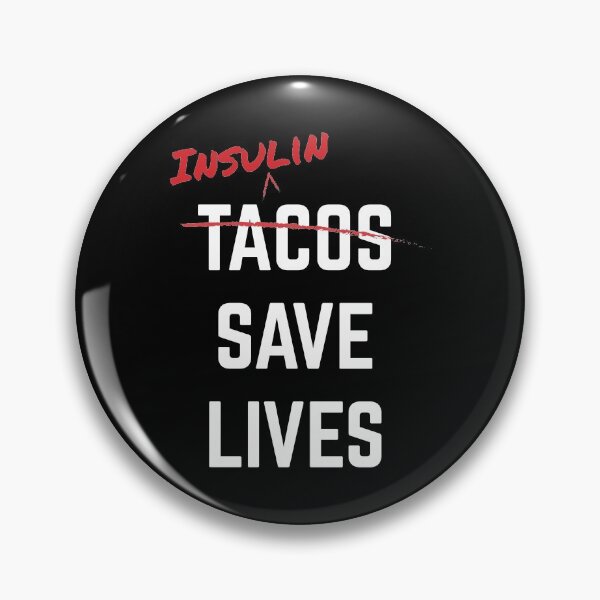 Item preview, Insulin Saves Lives designed and sold by Diabetic Designs.