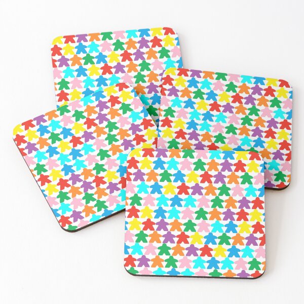 Item preview, Meeples en color designed and sold by Canderella144.