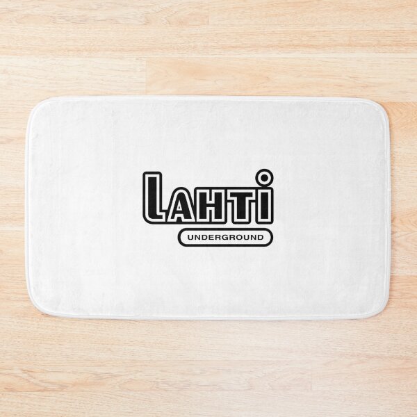 Item preview, Lahti Underground (musta teksti) designed and sold by futurytmi.