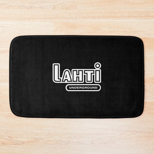 Item preview, Lahti Underground (valkoinen teksti) designed and sold by futurytmi.