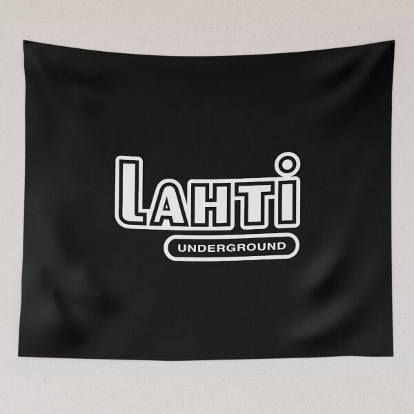 Item preview, Lahti Underground (valkoinen teksti) designed and sold by futurytmi.