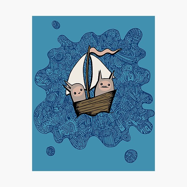 Item preview, The Boat Trip designed and sold by wottoart.