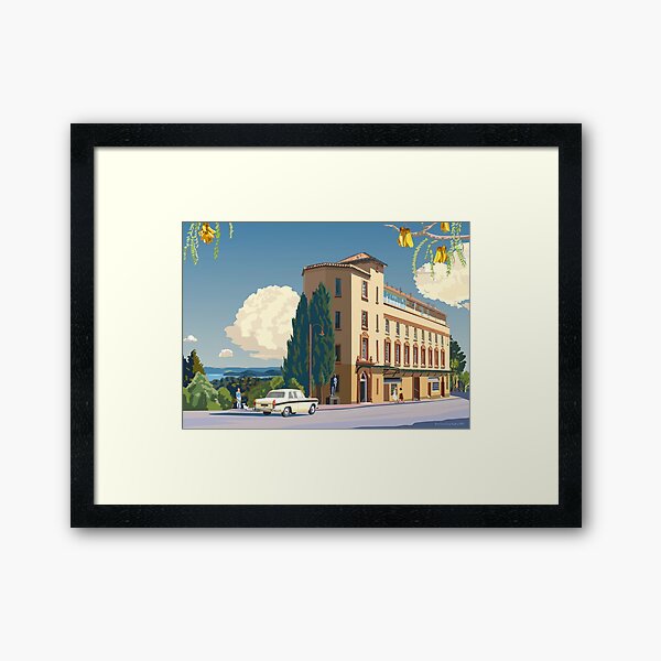 Lopdell House, Titirangi. Framed Art Print