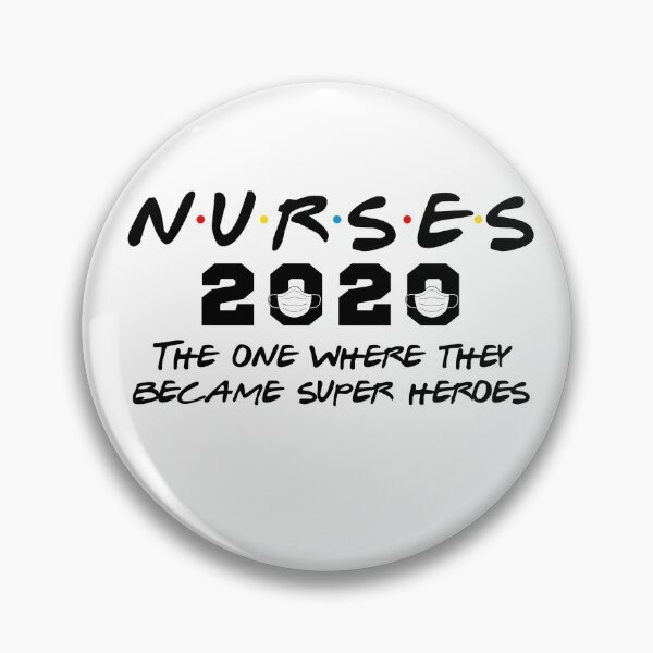 Item preview, Nurses 2020 The One Where They Became Super Heroes designed and sold by httdesign.