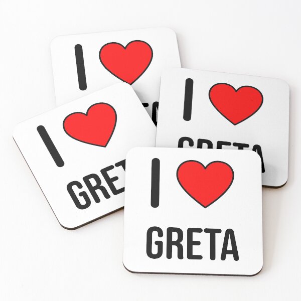Item preview, I love Greta designed and sold by paul-zenek.