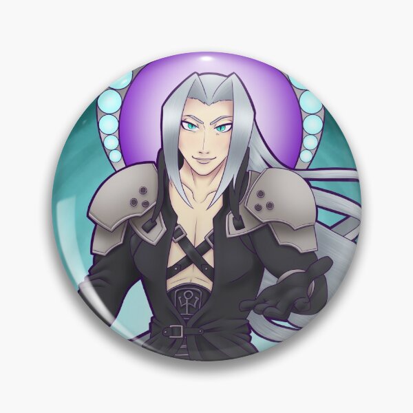Item preview, Sephiroth Art Nouveau designed and sold by JessHalleyArt.