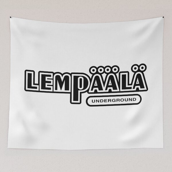 Item preview, Lempäälä Underground (musta teksti) designed and sold by futurytmi.