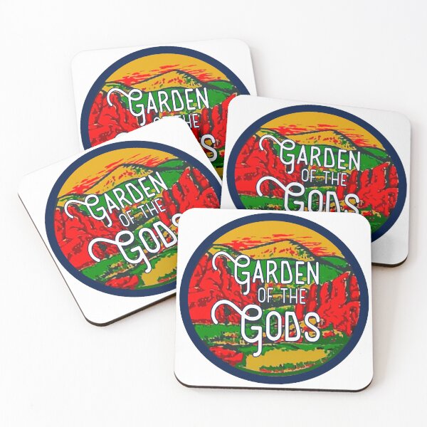 Item preview, Garden of the Gods Vintage Travel Decal designed and sold by Decal Mania.