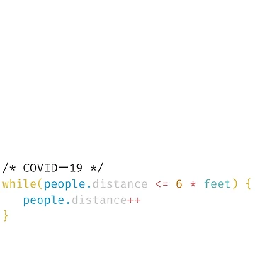 Artwork thumbnail, Social Distancing JavaScript Code by VickiLanger