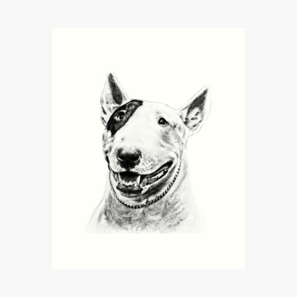 Item preview, Comical Bull Terrier designed and sold by Marcia Rubin.