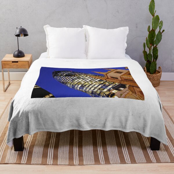 Item preview, London Gherkin in a Blue Night designed and sold by DavidGutierrez.