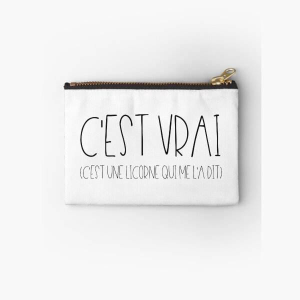 Item preview, C'est vrai, c'est une licorne qui me l'a dit designed and sold by TheLemonBox.