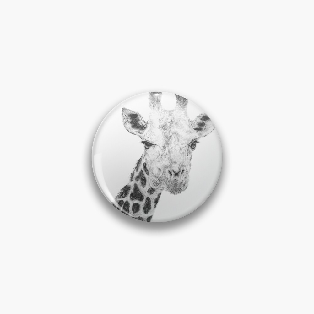 Giraffe Animal Snap Tab - Designs by Little Bee