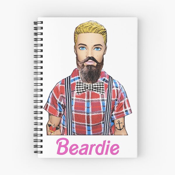 Item preview, Beardie! Funny Queer Hipster Art! designed and sold by loveplasticpam.