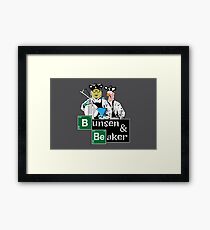 Bunsen & Beaker Framed Print