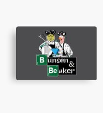 Bunsen & Beaker Canvas Print