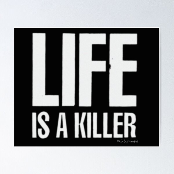 Item preview, Life is a killer designed and sold by fuka-eri.