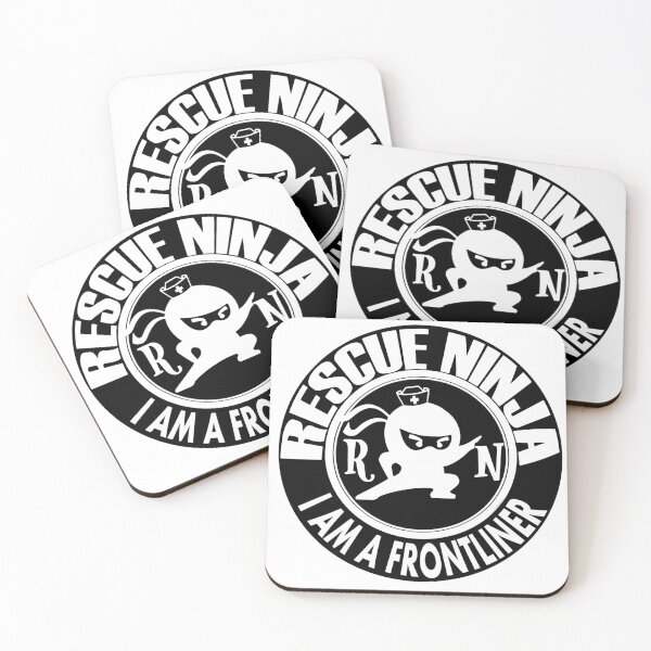 Item preview, RESCUE NINJA - I AM A FRONTLINER designed and sold by JeloArt.