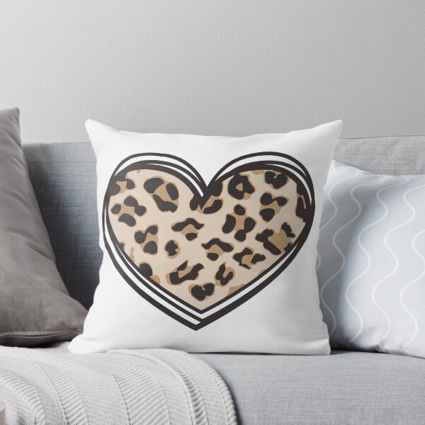 Item preview, Leopard Print Heart designed and sold by anabellstar design co.