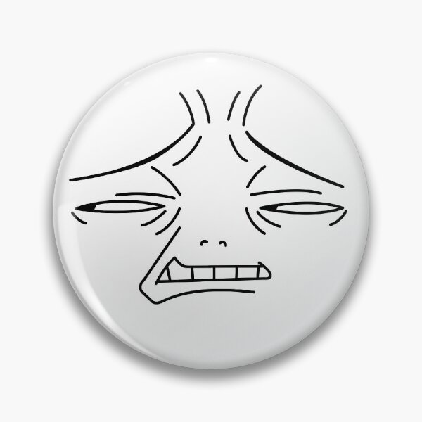 Item preview, Face of Pure Disdain designed and sold by Facebook.com/ ArtByAmyMinori.