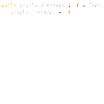 Artwork thumbnail, Social Distancing Python Code by VickiLanger