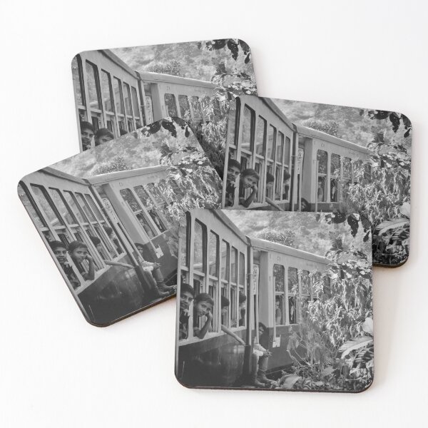 Item preview, India Train Travel Black And White designed and sold by MoAndPaul-.