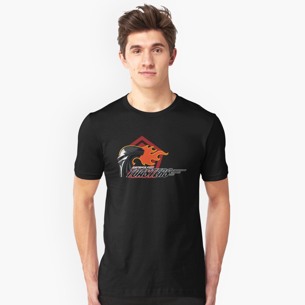 Caprica City Toasters Slim Fit T-Shirt