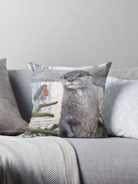 Item preview, The Otter's Visitor designed and sold by Debbie Clark.