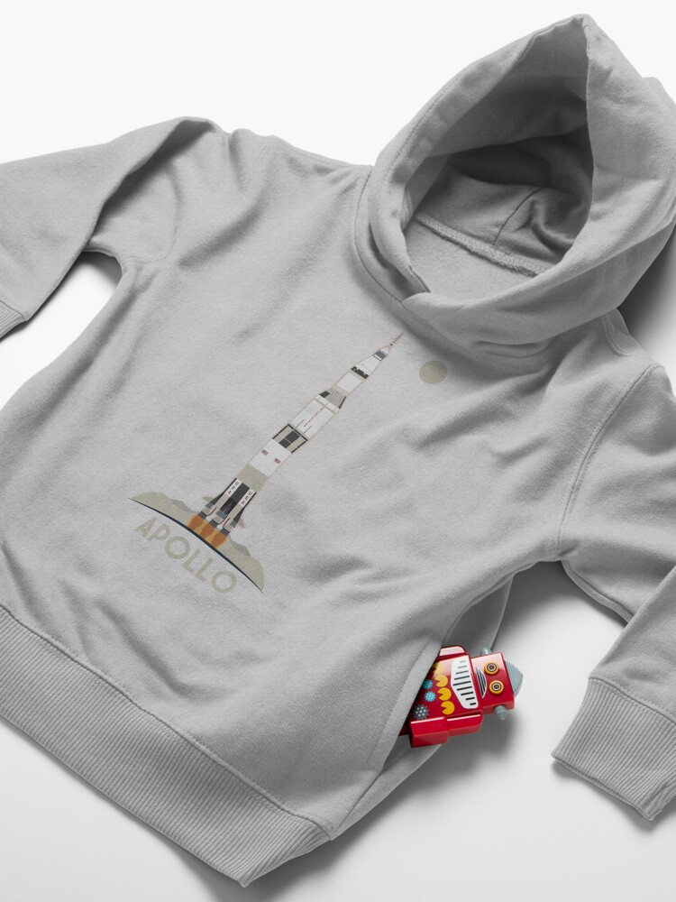 Alternate view of Apollo Launch Toddler Pullover Hoodie