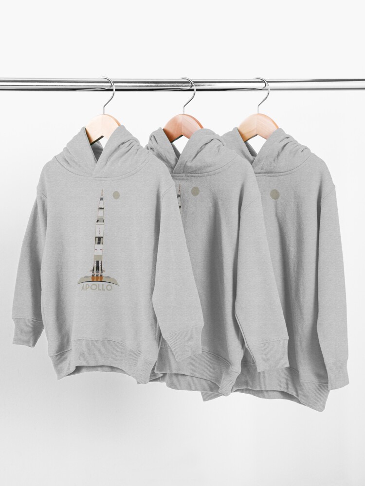 Alternate view of Apollo Launch Toddler Pullover Hoodie