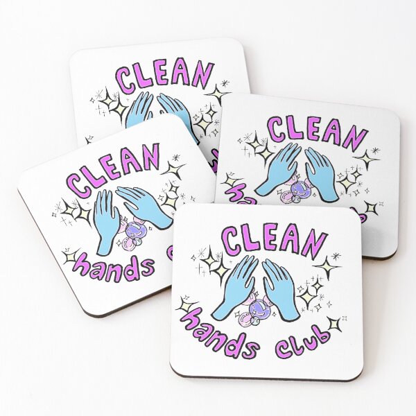 Item preview, Clean Hands Club - Pink Glow version designed and sold by Chloë, Natalie, & Sam Buse.