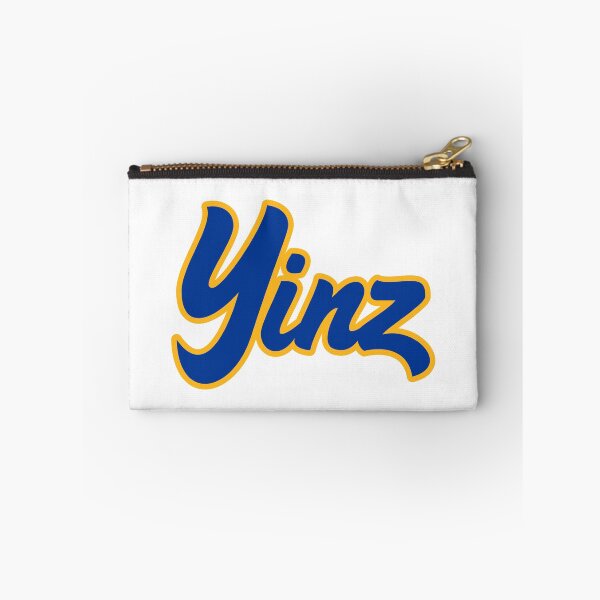 Item preview, YINZ (Blue and Gold Script) designed and sold by oldskooldesign.
