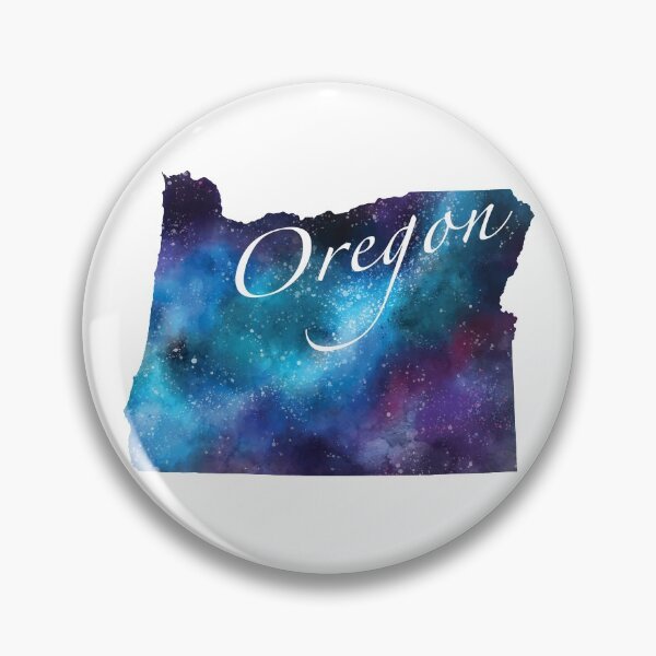 Artikelvorschau, Oregon Aquarell-Galaxie entworfen und verkauft von Alisha Watercolors.