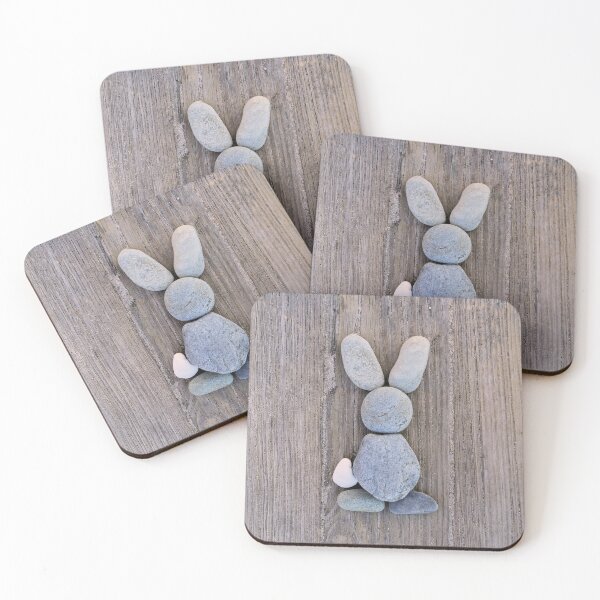 Item preview, Beach Stone Bunny designed and sold by myBeachWishes.
