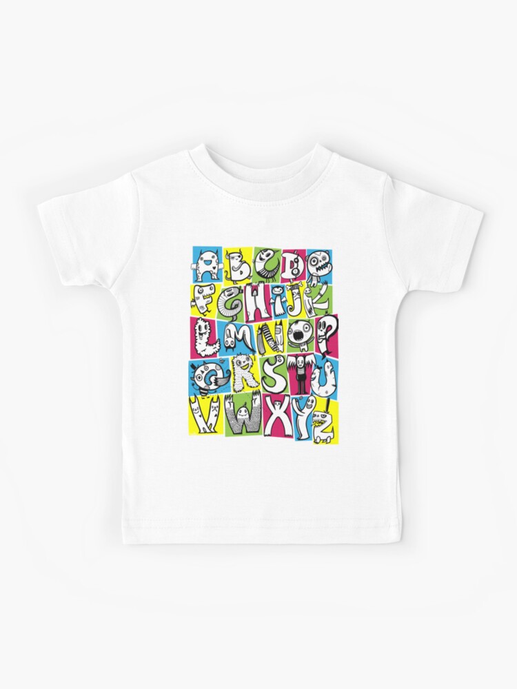 Thumbnail 1 of 2, Kids T-Shirt, Alternative A-Z designed and sold by wottoart.