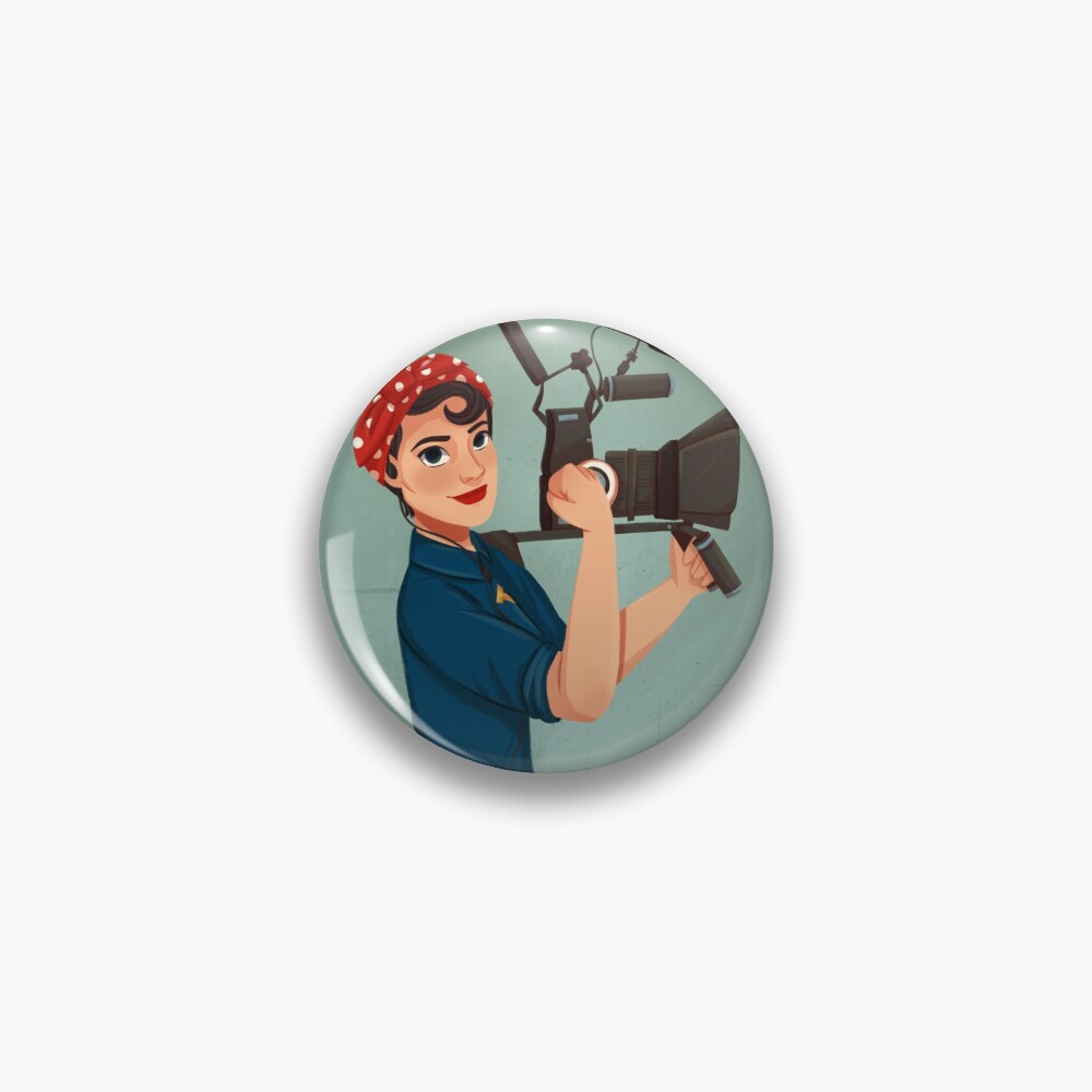 Rosie the Filmmaker | Rosie the Riveter Pin