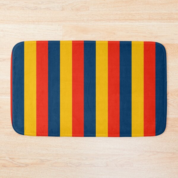 Item preview, Chad Stripe Wide (Blue Yellow Red) designed and sold by HelenStanning.