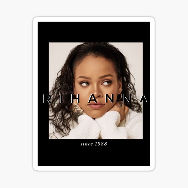 RIHANNA Sticker fini brillant