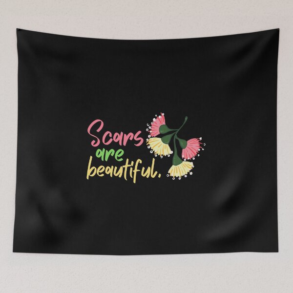Item preview, Beautiful Scars Motivational Sad Shirt Mental Health Shirt Encouragement Shirt Love Inspirational Shirt Positivity Funny Sarcastic Cute Shirt Yoga Meditation Happy Spiritual Gift designed and sold by EpsilonEridani.