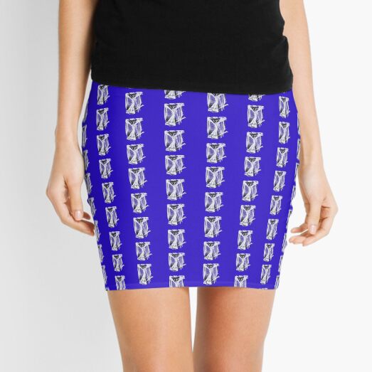 Sleeping owl Mini Skirt