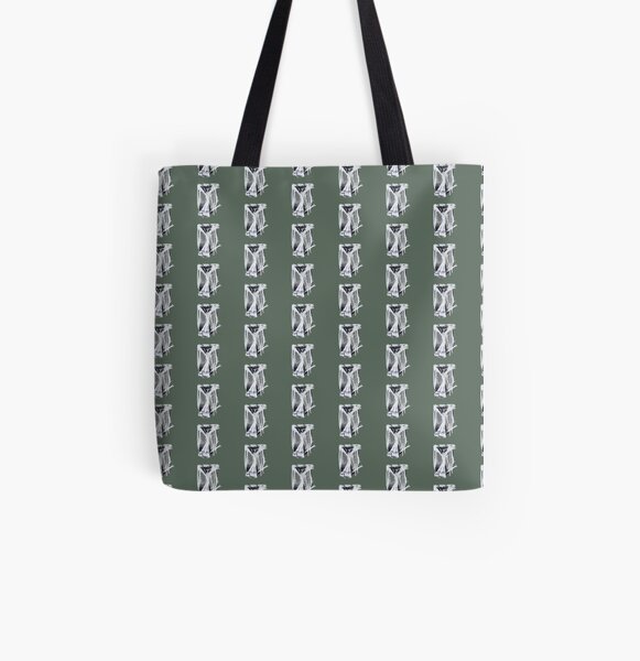 Sleeping owl All Over Print Tote Bag