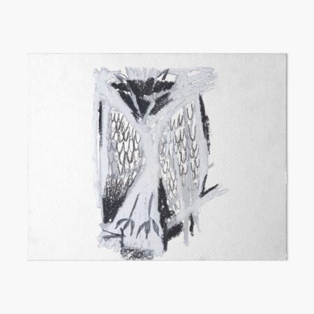 Sleeping owl Art Board Print