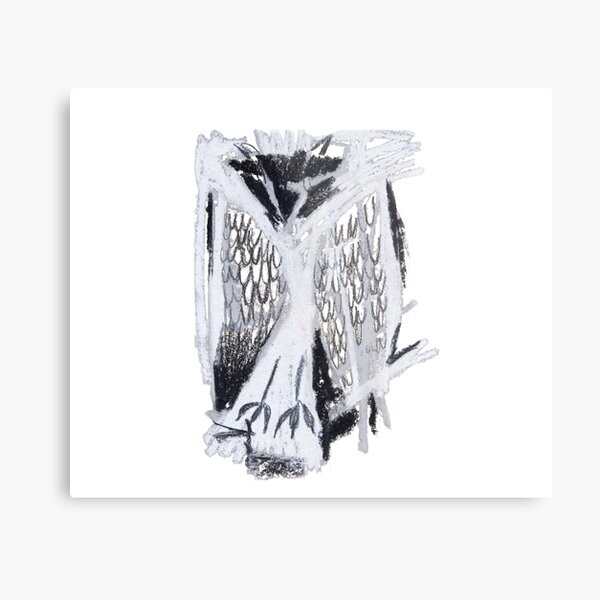 Sleeping owl Metal Print