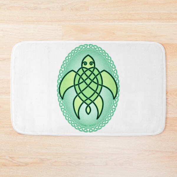 Item preview, Celtic Menagerie - Sea Turtle Oval designed and sold by efrooney.