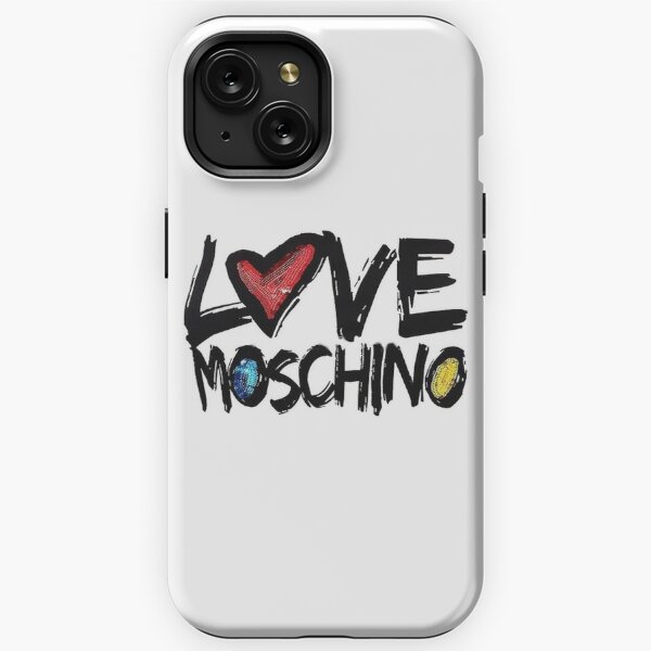 Moschino Pink Bear Logo IPhone 6/6S/7/8 Plus Case A 7909 8301 1221