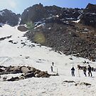 Skiing in Snow, Himalayas by 3rdeyelens