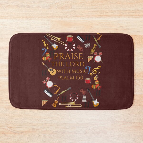 Item preview, Praise the Lord with music psalm 150 designed and sold by Mwansa6.