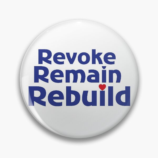 Item preview, Revoke Remain Rebuild designed and sold by deniz29.