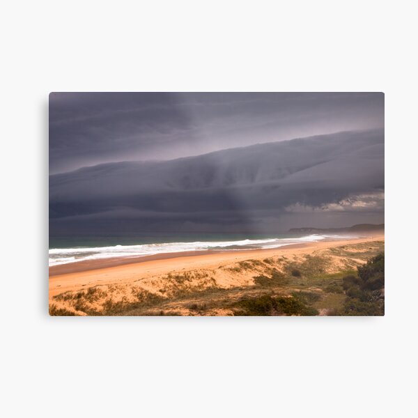 Storm over Mimosa Rocks Metal Print