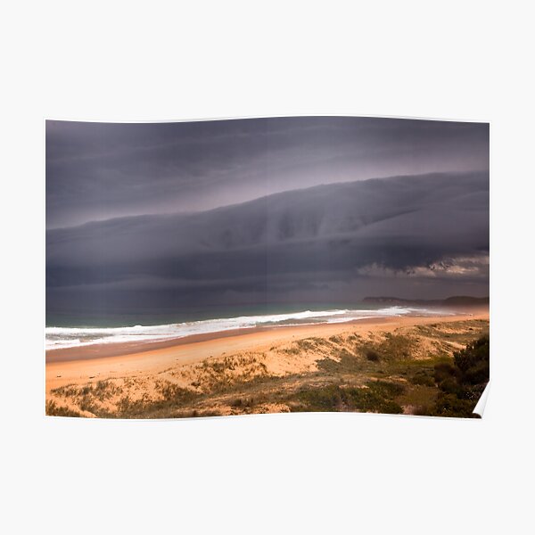Storm over Mimosa Rocks Poster